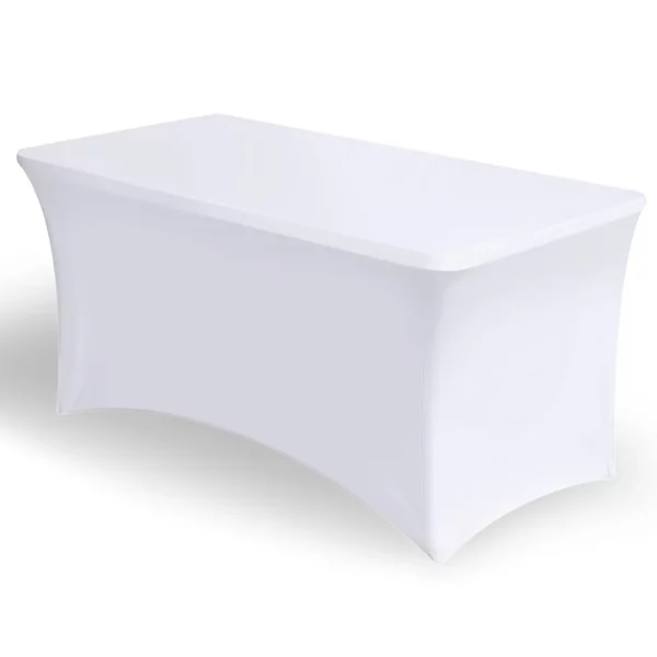 White Spandex Table - 6ft