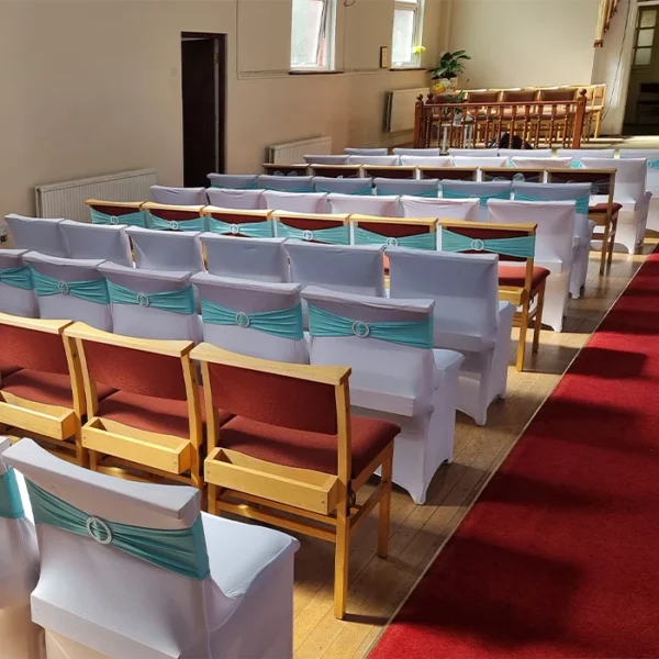 Chair Sashes With Buckle - Mint - Image 2